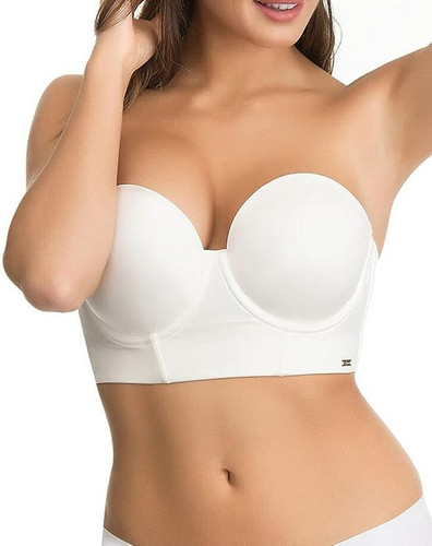 Ultimo ivory strapless bra - strapless,