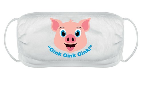 Cute fun pig piggy - , oink