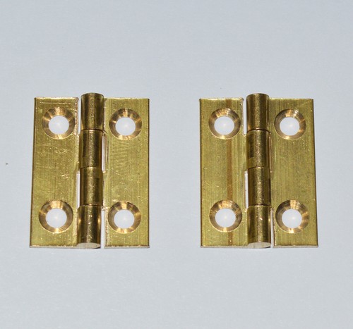 25mm solid brass butt - 1",