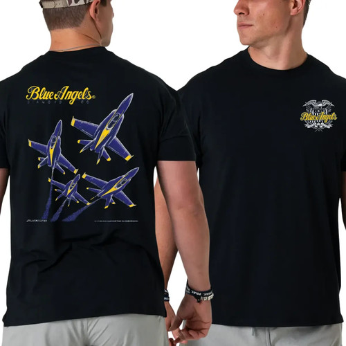 Navy blue angels t shirt - navy,