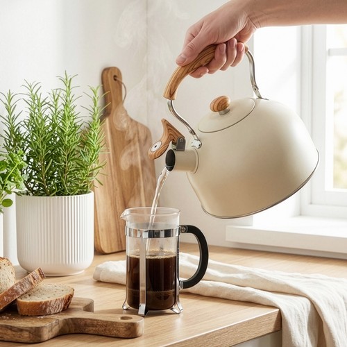 Stainless steel whistling tea - whistling,