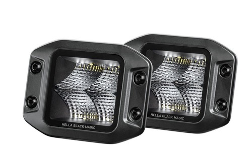 Hella led spotlight black - hella,