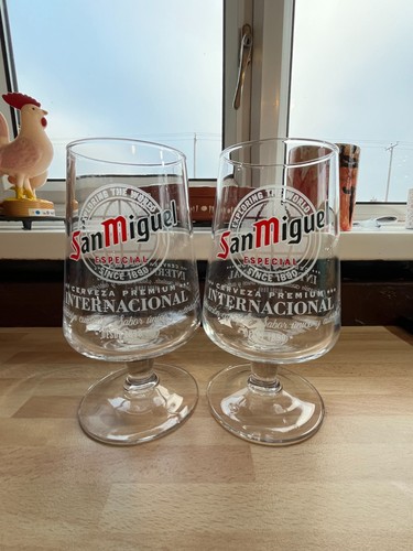 San miguel pint glass - pint,