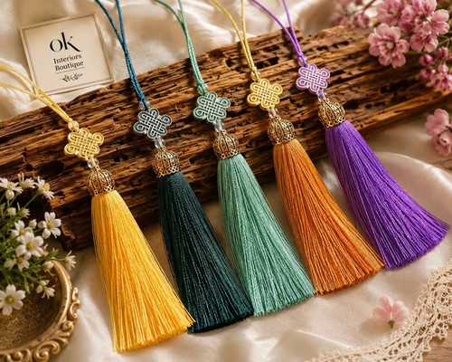 Decorative key tassels - decorative, tassels,