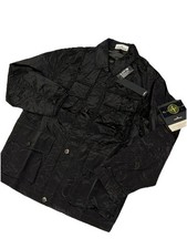  Stone Island Nylon Metal Watro TC Black Jacket Mens XL water resistant 