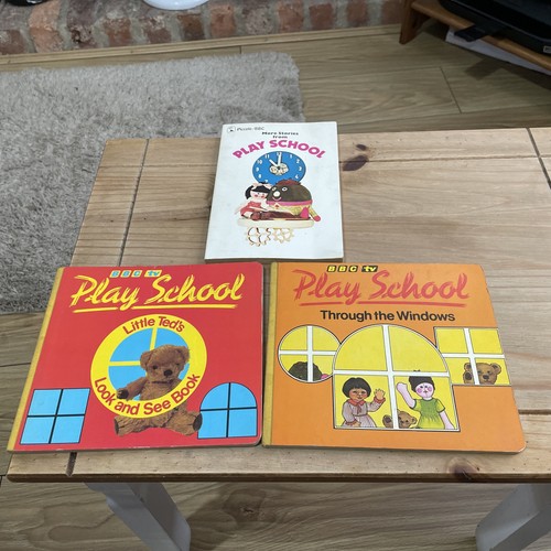 Vintage play school books - play,
