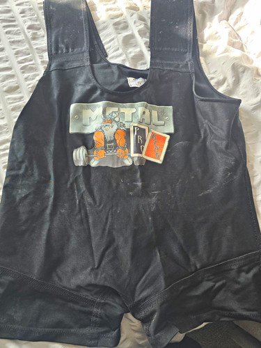 Metal powerlifting gear - metal,