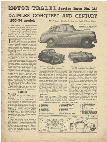 Daimler conquest century - daimler,