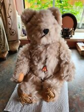 vintage Clemens  speltre teddy bear 16 inches  moving joints 