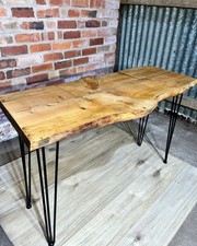 Dining Table / Breakfast Bar (Handcrafted Live Edge Wood)