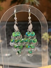 Green Iridescent Peacock