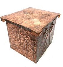 Antique Art Nouveau Copper