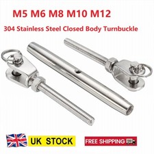 M5 M6 M8 M10 M12 Stainless Steel Turnbuckle Stainless Steel Flower Basket Screw