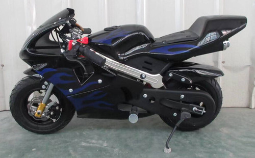 Mini pocket motorcycle - mini, blue