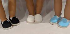 18" Boy Dolls Canvas Shoes ~