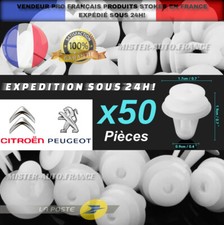 x50 COMPATIBLE CLIPS FOR PEUGEOT CITROEN FIXING DOOR PANEL TRIM ETC +