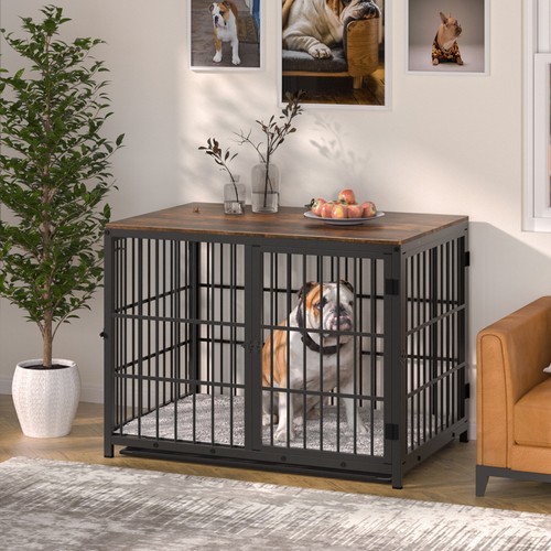 Bingopaw wooden dog crate - bingopaw,