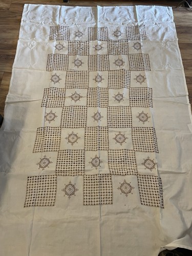 Extra large vintage geometric - extra,