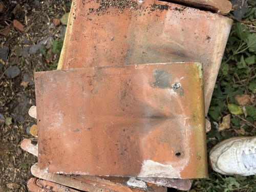 120 clay roof tiles - roof,