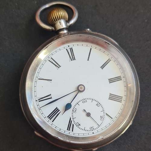 Antique solid silver gents - antique,