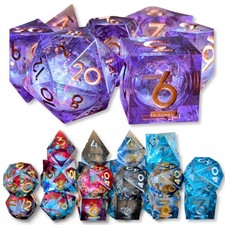 Poly Liquid Core Dice Set DND