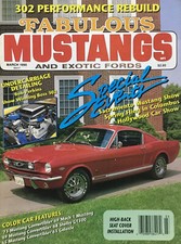 Fabulous Mustangs & Exotic Fords Magazine March 1990 - 1963-1/2 427 Galaxie