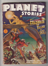 Planet Stories Pulp Winter 1942 Leigh Brackett, Frank R. Paul - Fine