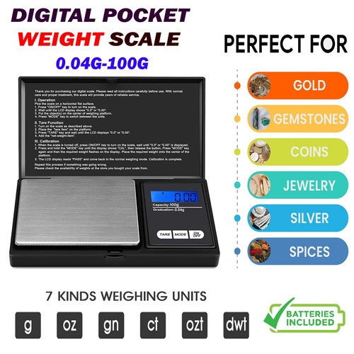 04g 100g digital pocket - pocket, food