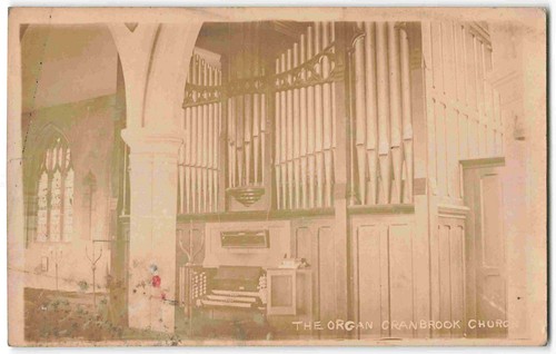 Cranbrook church organ kent - cranbrook,
