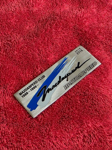 Mazdaspeed club 1988 1999 - mazdaspeed, 1988–1999