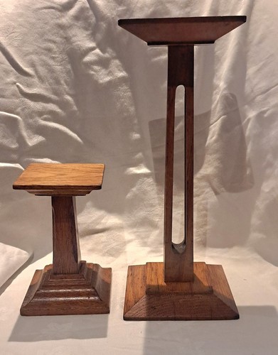 Antique pair art deco - pair, oak