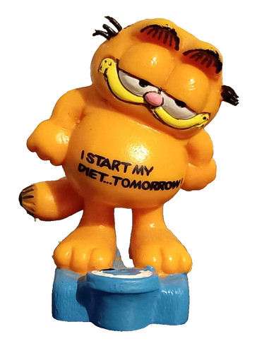 Garfield pvc figure - garfield, "