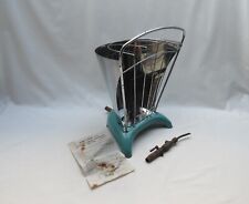 Vintage retro LLoyd Metcalfe LMD 350 portable LP gas Art Deco enamel heater fire