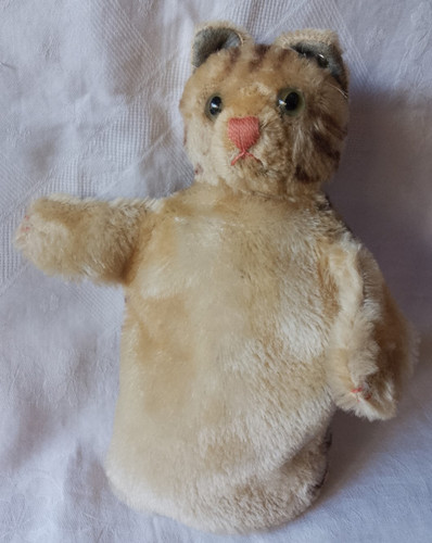 Vintage steiff tabby - cat, soft