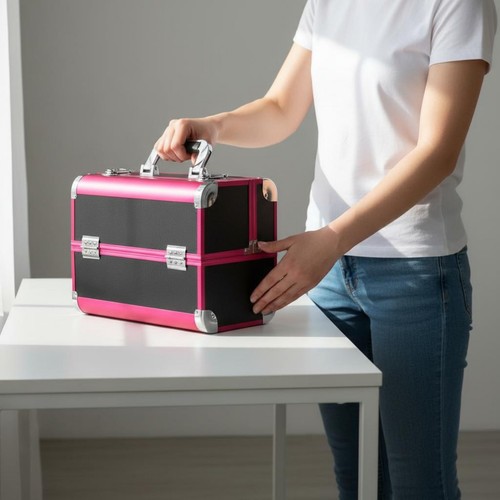 Makeup train case professional - train,