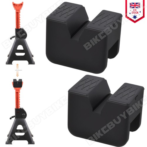Rubber axle jack pad - rubber,
