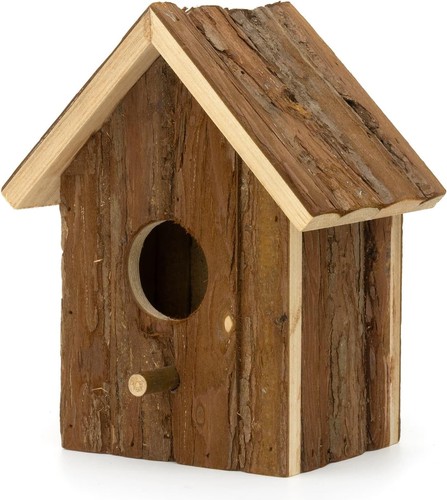 Wooden bird house - house, hanging