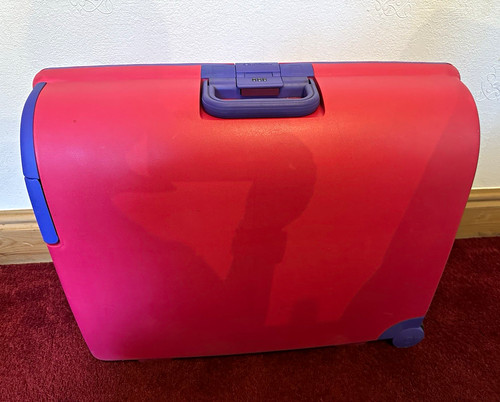 Pink purple hard plastic - hard,