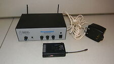 Wireless PA Amplifier XLR Microphone 1/4" Line RCA Mixer 4 Channel 50W System