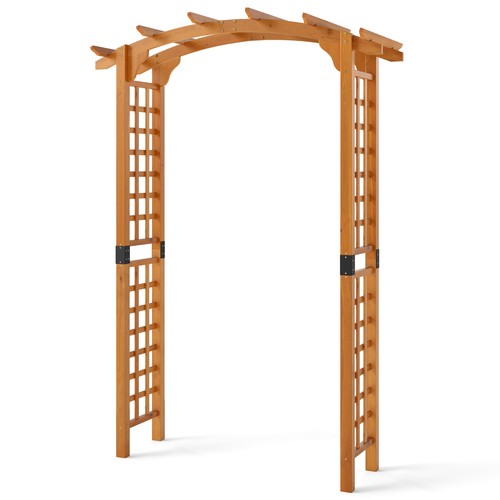 Wooden garden arch outdoor - garden,