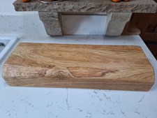 4" THICK HUGE Live Edge James Martin style chopping board. Butchers Block OAK