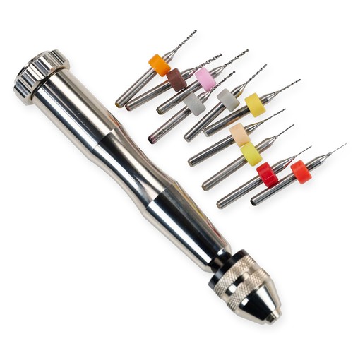 Tungsten hand pin vice micro - tungsten,