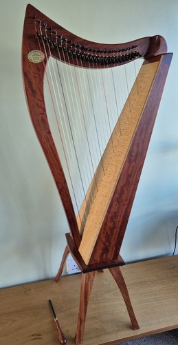 Lever harp dusty strings - harp,,
