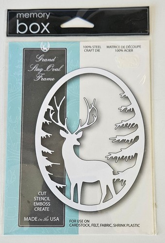 Memory box grand stag oval - box,