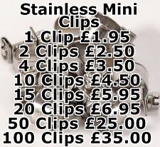 Mini Hose Clips 304 Stainless Steel Hose Pipe Fuel Clamps Petrol Diesel Line