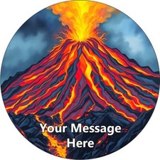 Volcano Eruption Cartoon