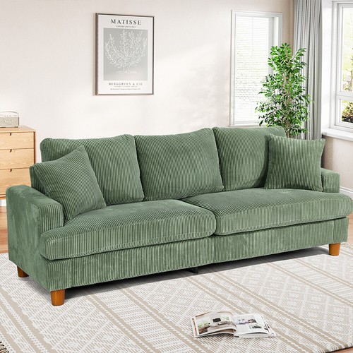 Seater corduroy sofa jumbo - 3/4,