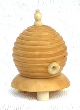 Antique Turned Beehive Sewing