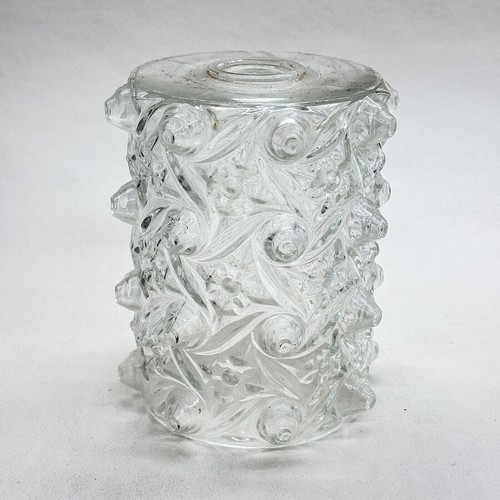 Antique textured pressed glass - pressed,