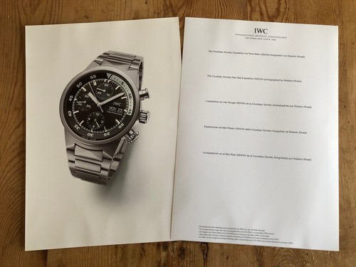 Press release iwc - -,